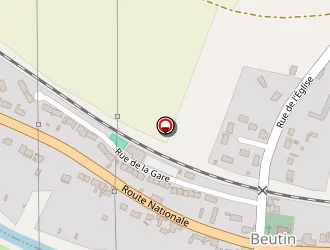 Carte de Terrain De Pétanque à Beutin