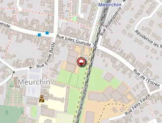 Carte de La Prairie à Meurchin