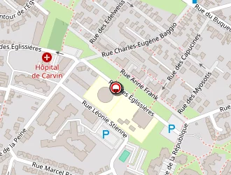 Carte de Canistop à Carvin