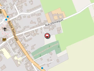 Carte de Créauto à Cuinchy