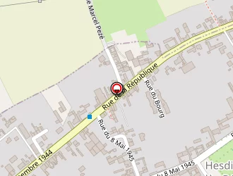 Carte de La Poste à Hesdigneul-lès-béthune