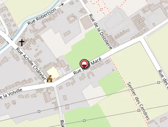 Carte de Lecomte (earl) à Hesdigneul-lès-béthune