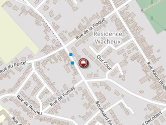 Carte de Collège Sévigné à Auchel