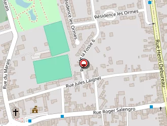 Carte de Salle Polyvalente à Haisnes