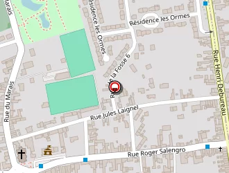 Carte de Salle Polyvalente à Haisnes