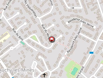 Carte de Complexe Omnisport à Auchy-les-mines