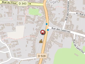 Carte de Blondel David à Fruges