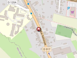 Carte de Avenir Pro Clim à Mérignies