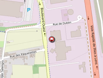 Carte de Nord Engrenages à Douvrin