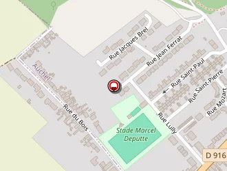 Carte de Stade Marcel Deputte à Auchel