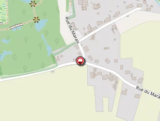 Carte de Boulodrome (rue Du Marais) à Cambrin