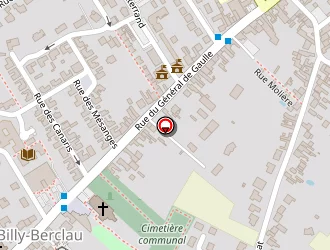 Carte de Boulodrome à Billy-berclau