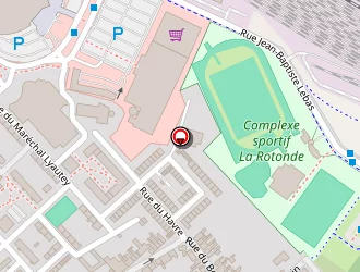 Carte de Les Cht'is Services à Béthune