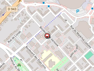 Carte de Dufour Josette à Béthune