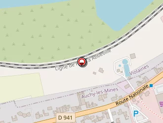 Carte de Aldi Marché à Auchy-les-mines