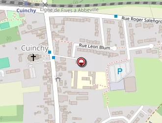 Carte de Duforets Morgan à Cuinchy