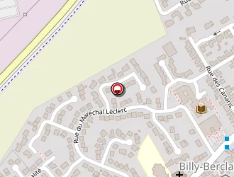 Carte de Mi-training à Billy-berclau