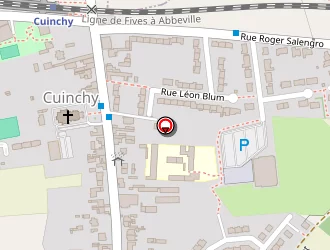 Carte de Espace Tabac Presse à Cuinchy