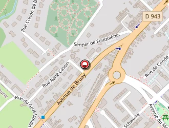 Carte de Cavavin à Béthune