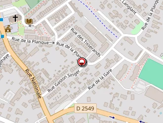 Carte de Titemaison Production à Lille