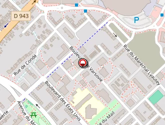 Carte de Gsied.cinema à Béthune