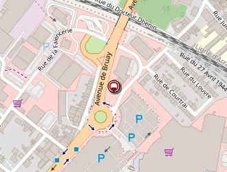 Carte de Gan Assurances Jérome Krokosgénéral à Béthune