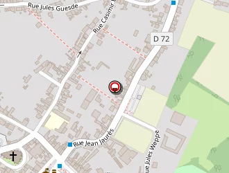 Carte de Carette Christian-jacques à Beuvry