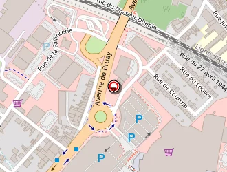 Carte de Ewigo à Béthune