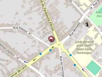 Carte de Europcar à Béthune