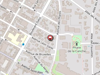 Carte de Ombres Portées à Touquet-paris-plage (le)