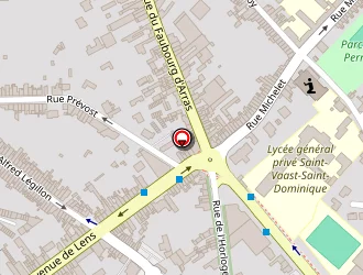 Carte de Generali Charlet Etienne Général à Béthune