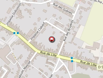 Carte de Alain Baudrin à Béthune