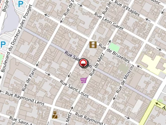 Carte de References à Touquet-paris-plage (le)