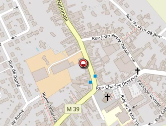 Carte de Aldi Marché à Annœullin