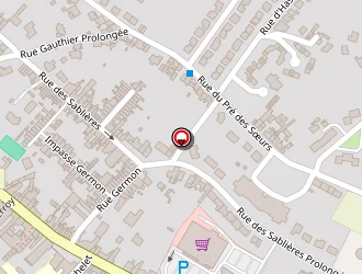 Carte de Eripret Michel à Béthune