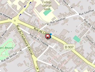 Carte de Abc De L'elagage à Béthune