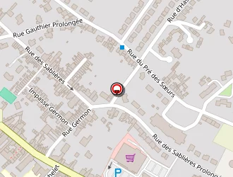 Carte de Ste Valembois à Béthune