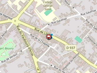 Carte de Formagraphique à Béthune