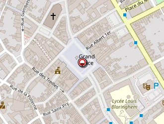 Carte de Oxford Café à Béthune