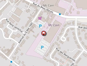 Carte de Taxis Services à Béthune