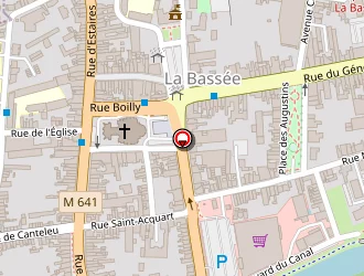 Carte de Fermetures Violainoises à Bassée (la)