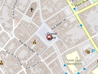 Carte de Adecco à Béthune