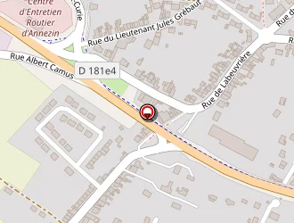 Carte de Cedeo à Annezin