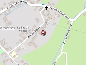 Carte de Maison De Retraite Saint Benoit à Amettes