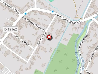 Carte de Bridoux à Annezin