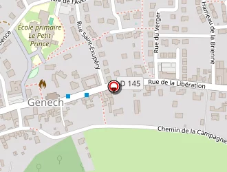 Carte de Paroisse à Genech