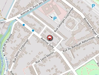 Carte de Bethune Alliance Rugby à Béthune