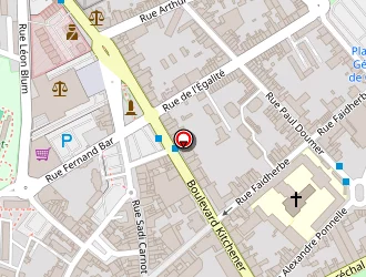 Carte de Next Aux Arcades Distrib à Béthune