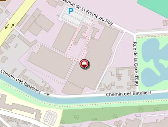 Carte de Randstad Inhouse Services à Béthune