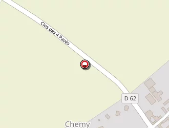 Carte de Communauté Du Carembault à Chemy